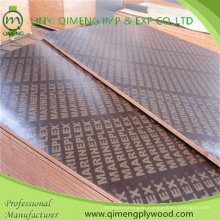 Poplar or Hardwood Core 15mm Film Faced Waterproof Formwork Plywood